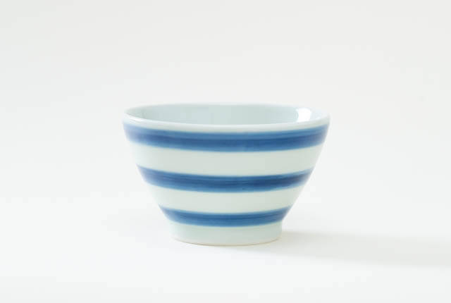 茶碗 呉須線巻